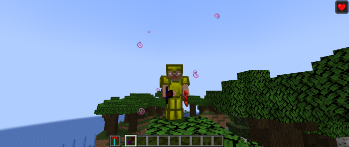 Ruby Decay armor on a player